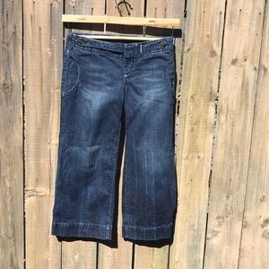 Citizens of Humanity wide legged capris.